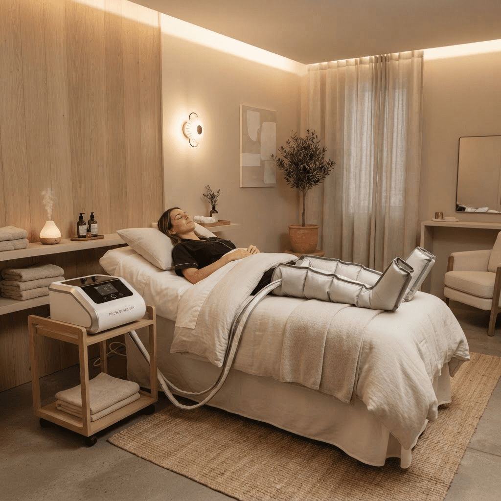 Presoterapia: qué es y beneficios para piernas y circulación - Skin Experts Pamplona
