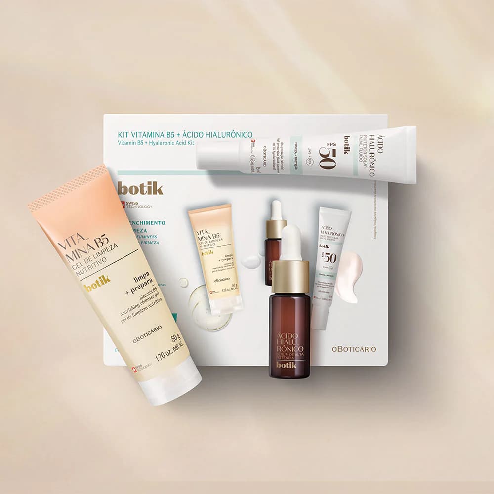 Ácido hialurónico Coffret Botik O Boticário - Comprar en Skin Experts Pamplona
