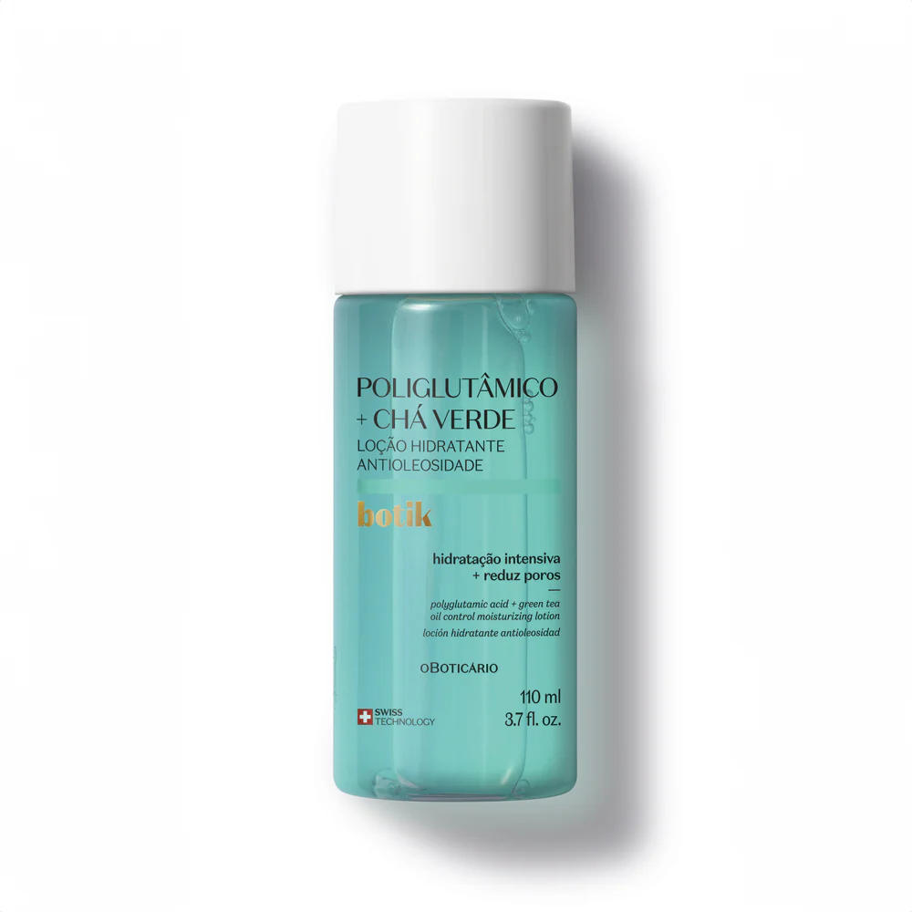 Loción Hidratante Antiaceite Poliglutámica + Té Verde Botik, 110ml O Boticário - Comprar en Skin Experts Pamplona
