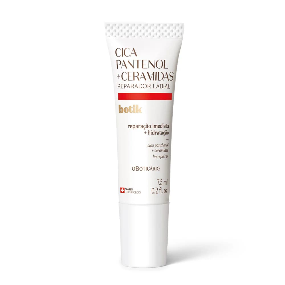 Reparador de labios Botik Cica Pantenol y Ceramidas 7,5 ml - O Boticário - Skin Experts Pamplona