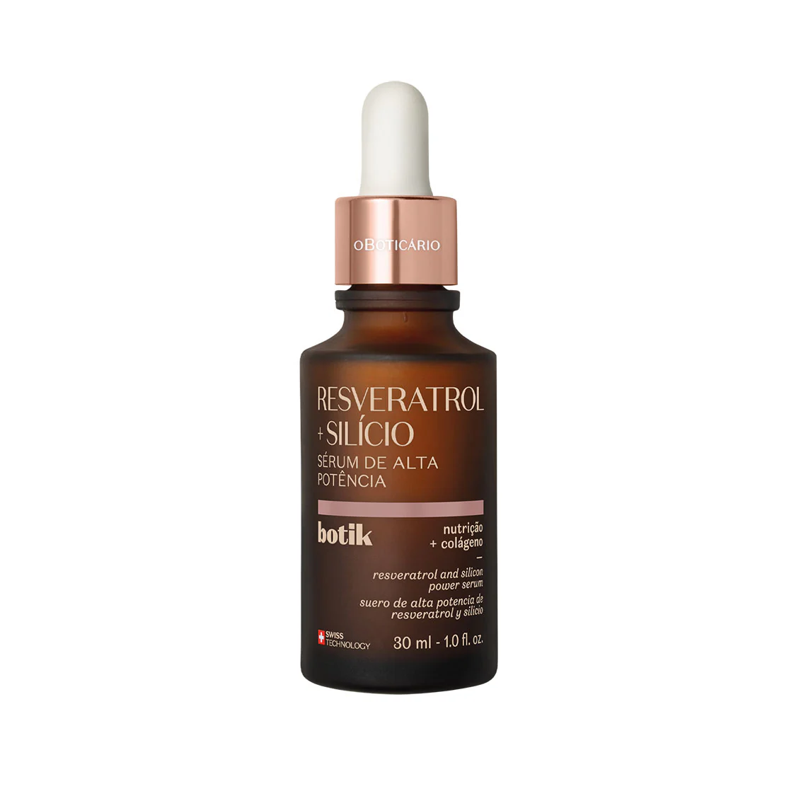 Suero de alta potencia de resveratrol y silicio 30ml Botik O Boticário - Comprar en Skin Experts Pamplona