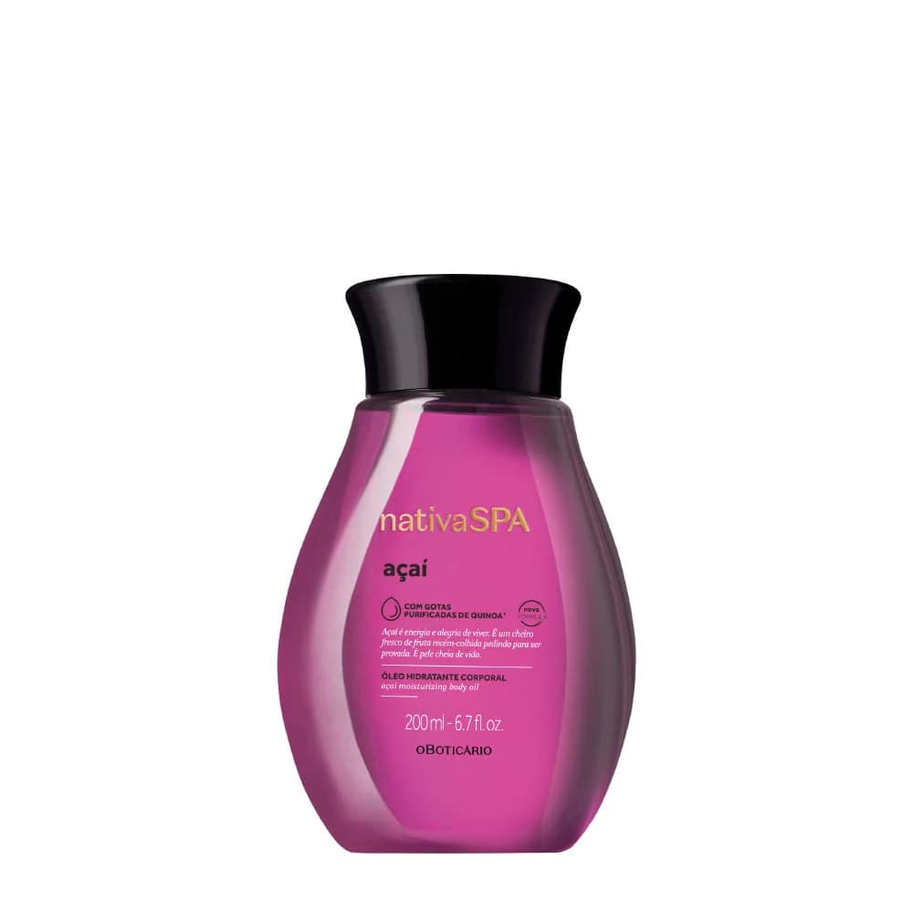 Aceite Hidratante Corporal Acai 200 ML Nativa Spa O Boticário - Comprar en Skin Experts Pamplona